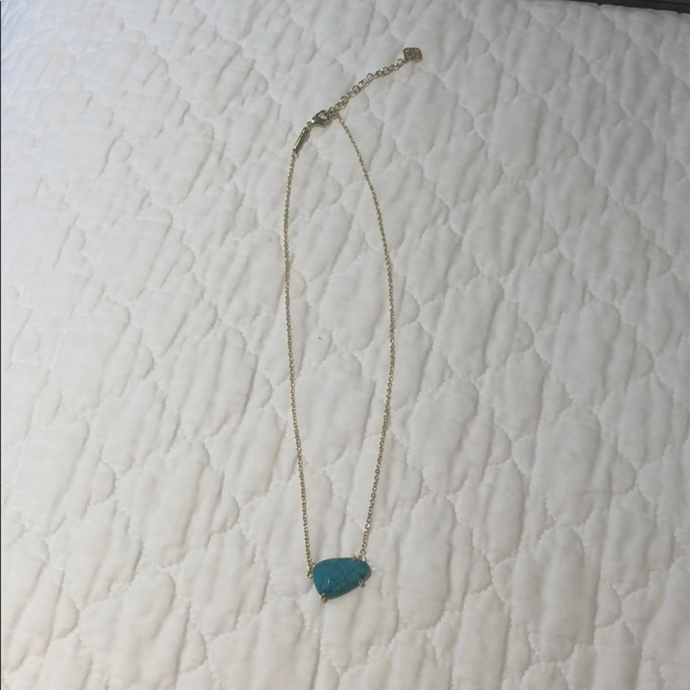 Kendra Scott Blue Pendant Necklace